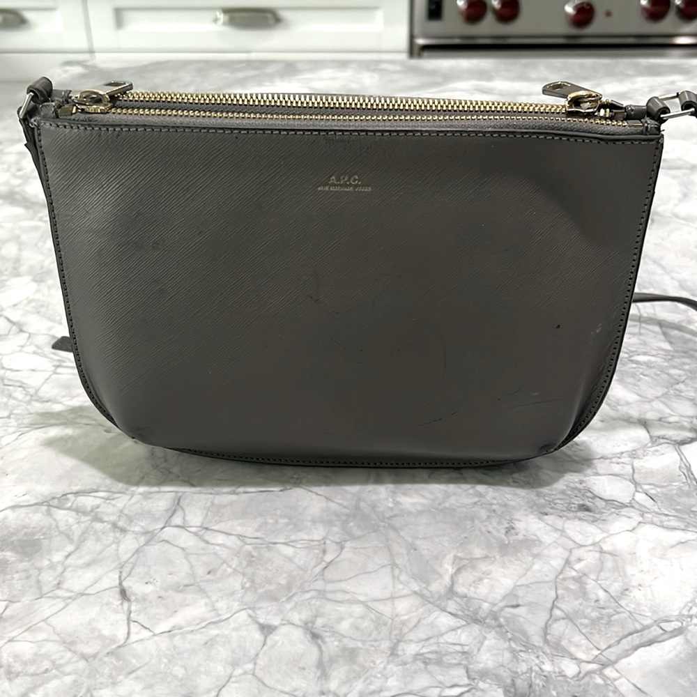 A.P.C. Sarah Leather Crossbody Bag